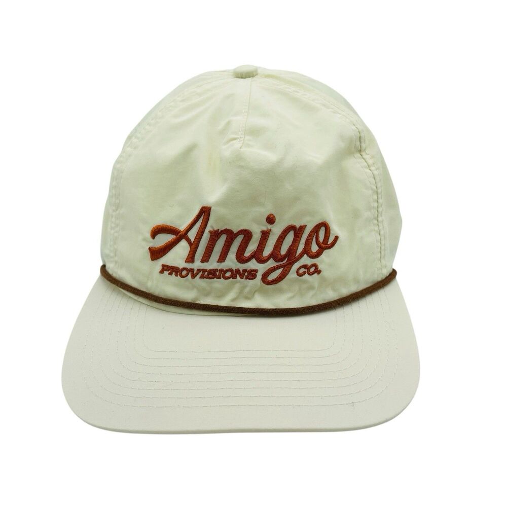 Amigo Provisions Co. Texas Made  Bird Dog Hunting Cream Trucker Snapback Hat